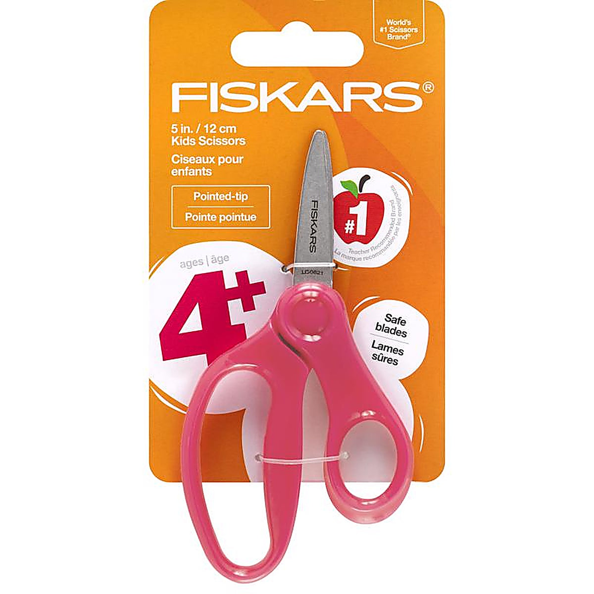 Fiskars 194300-1063 1.8 in. L Stainless Steel Kid Scissors 1 pc