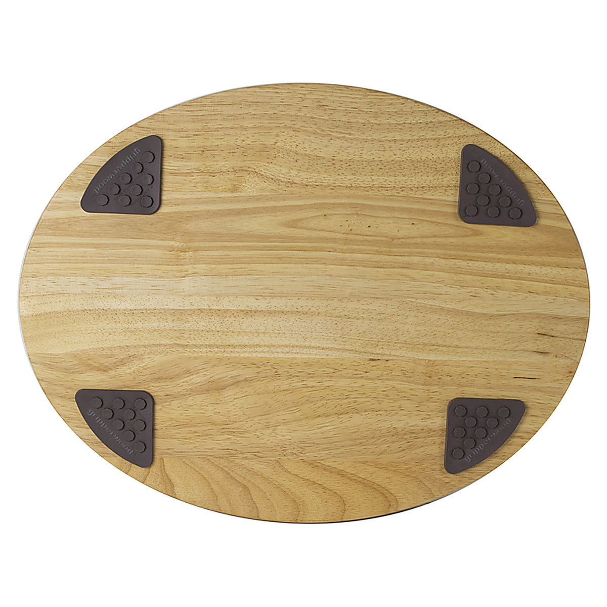Architec 5901456 Gripperwood 18 in. L X 14 in. W Rubberwood Concave Carving Board
