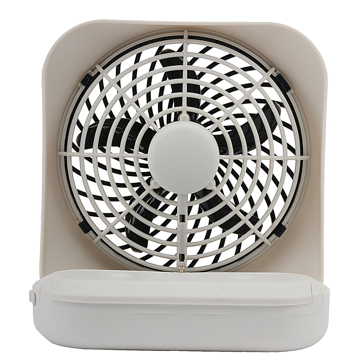 O2cool - FD05004 GRY - 6.29 In. H X 5 In. D 2 Speed Personal Fan