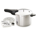 Presto 01264 Polished Aluminum Pressure Cooker 6 qt