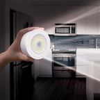 Over Lite - OVL-CD6 - as Seen on TV White Battery Powered LED Puck Light 1 Pack