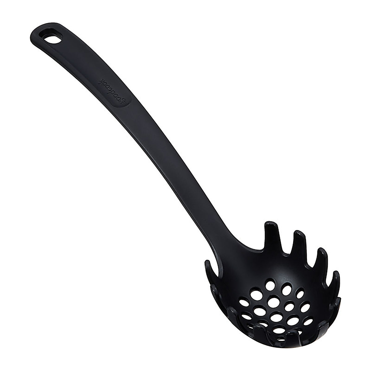 Good Cook 25685 12 in. L Black Nylon Pasta Server