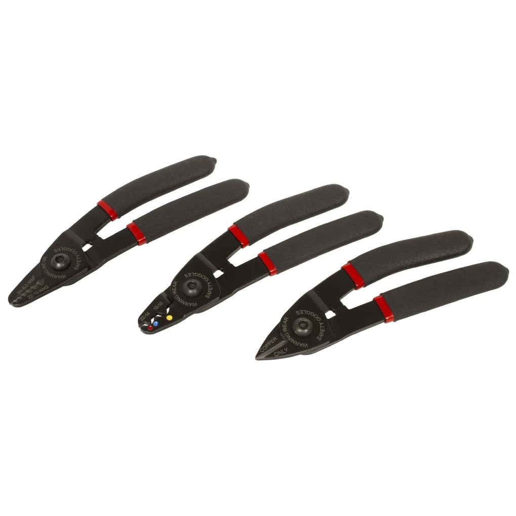 Lisle 68700 3 Pc. Mini Stripper/Cutter/Crimper Set