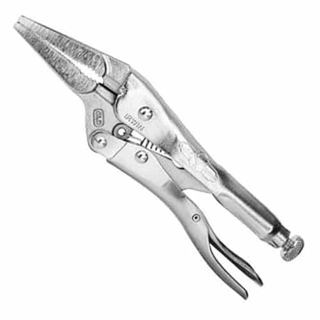IRWIN 6LN The Original Long Nose Locking Pliers w/Wire Cutter, 6in.