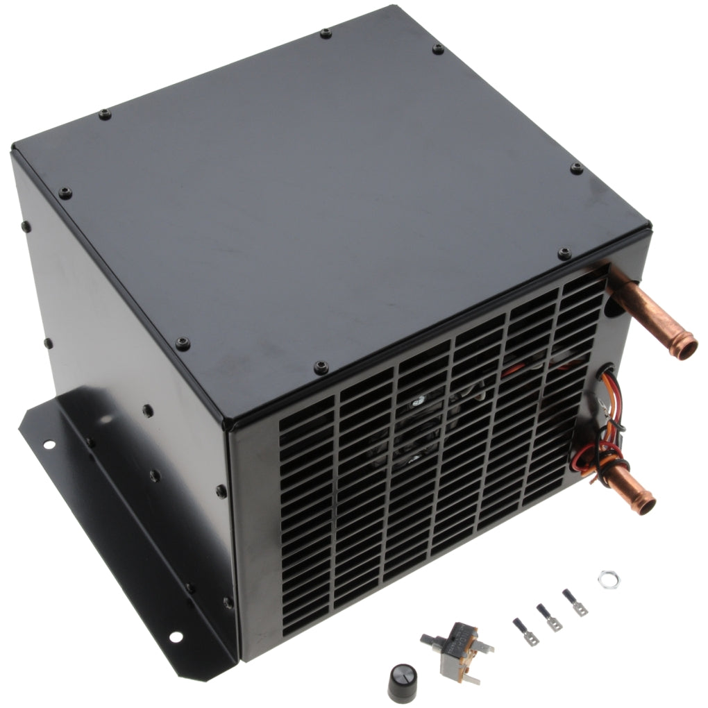 ZeroStart 7000208 Model 200, Cab & Cargo Heater, 24V, 30, 000 BTU, 5/8in. Hose, Left Connections