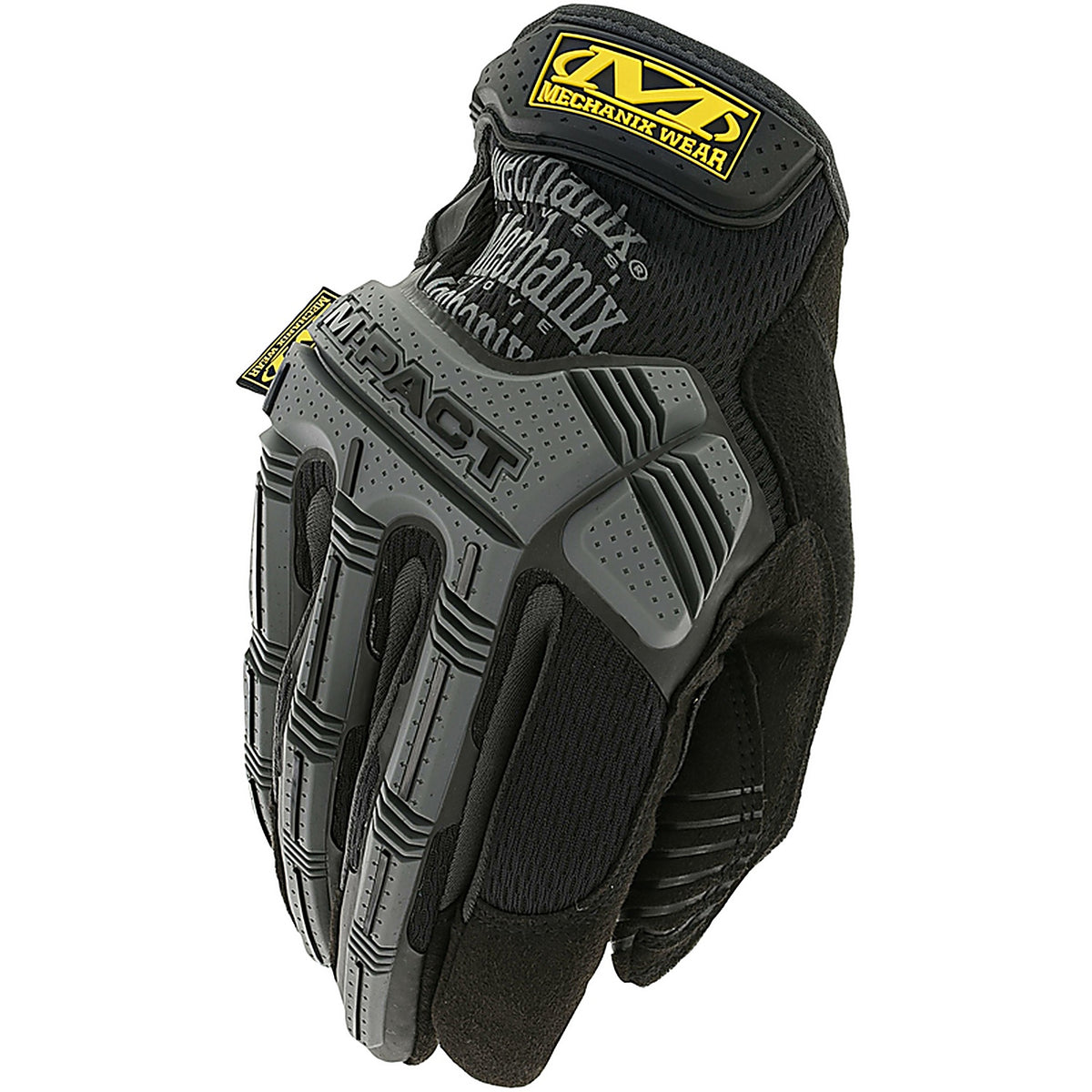 Mechanix Wear - MPT-58-009 - M-Pact Mens Indoor/Outdoor Impact Gloves Black/Gray M 1 Pair