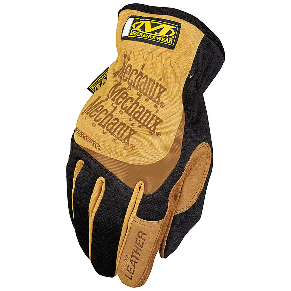Mechanix Wear - LFF-75-011 - Fastfit Mens Work Gloves Black/Tan XL 1 Pair