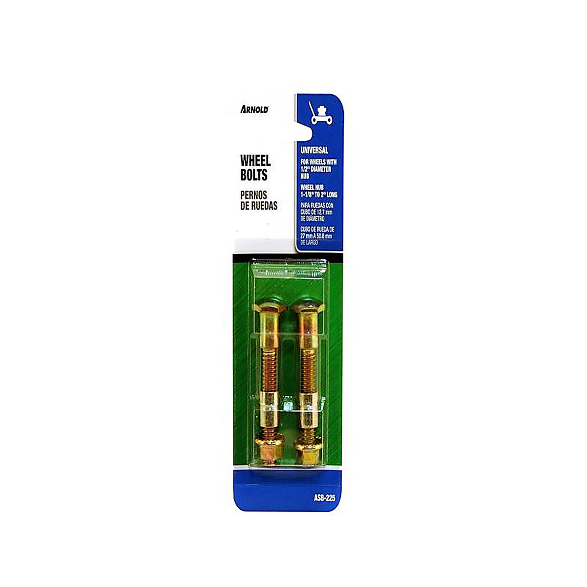 Arnold ASB-225 Wheel Bolts 2 pk