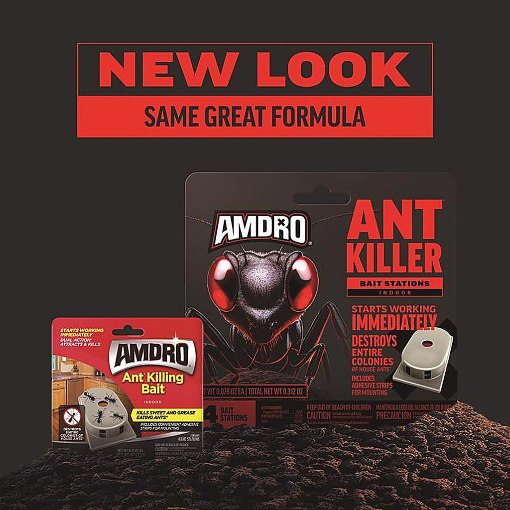Amdro - 100550452 - Ant Killer Bait Station 4 Pack