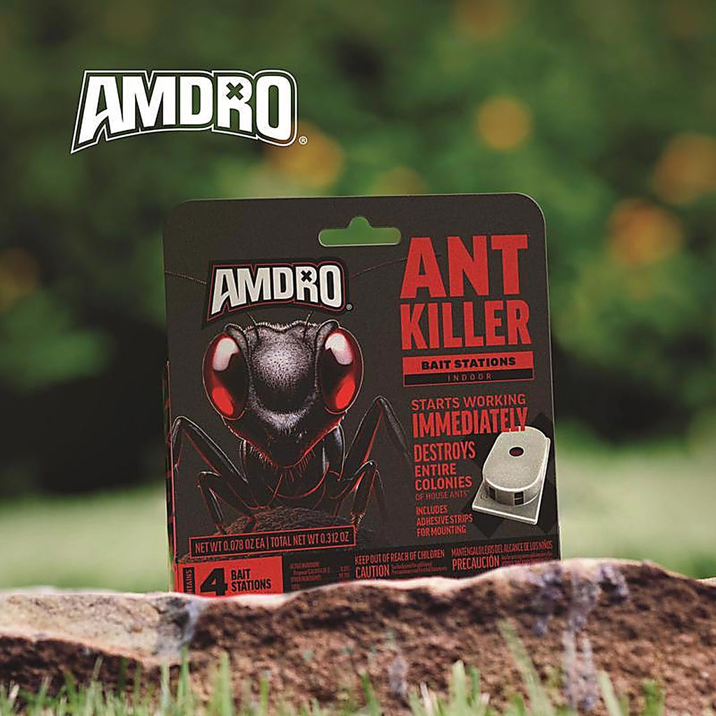 Amdro - 100550452 - Ant Killer Bait Station 4 Pack