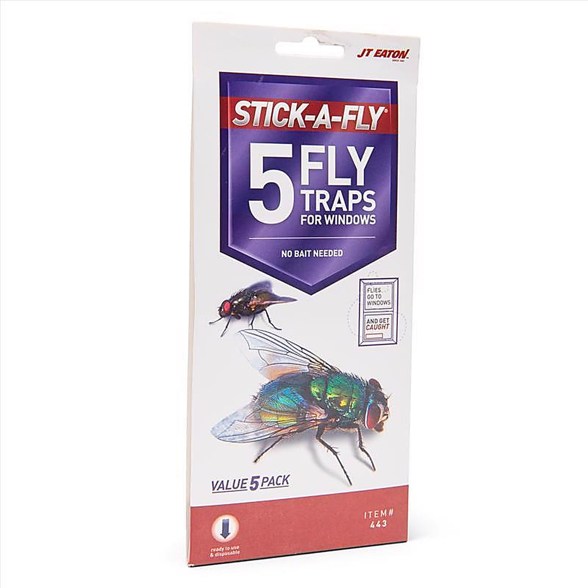 JT Eaton 443 Stick-A-Fly Fly Trap 5/Pack
