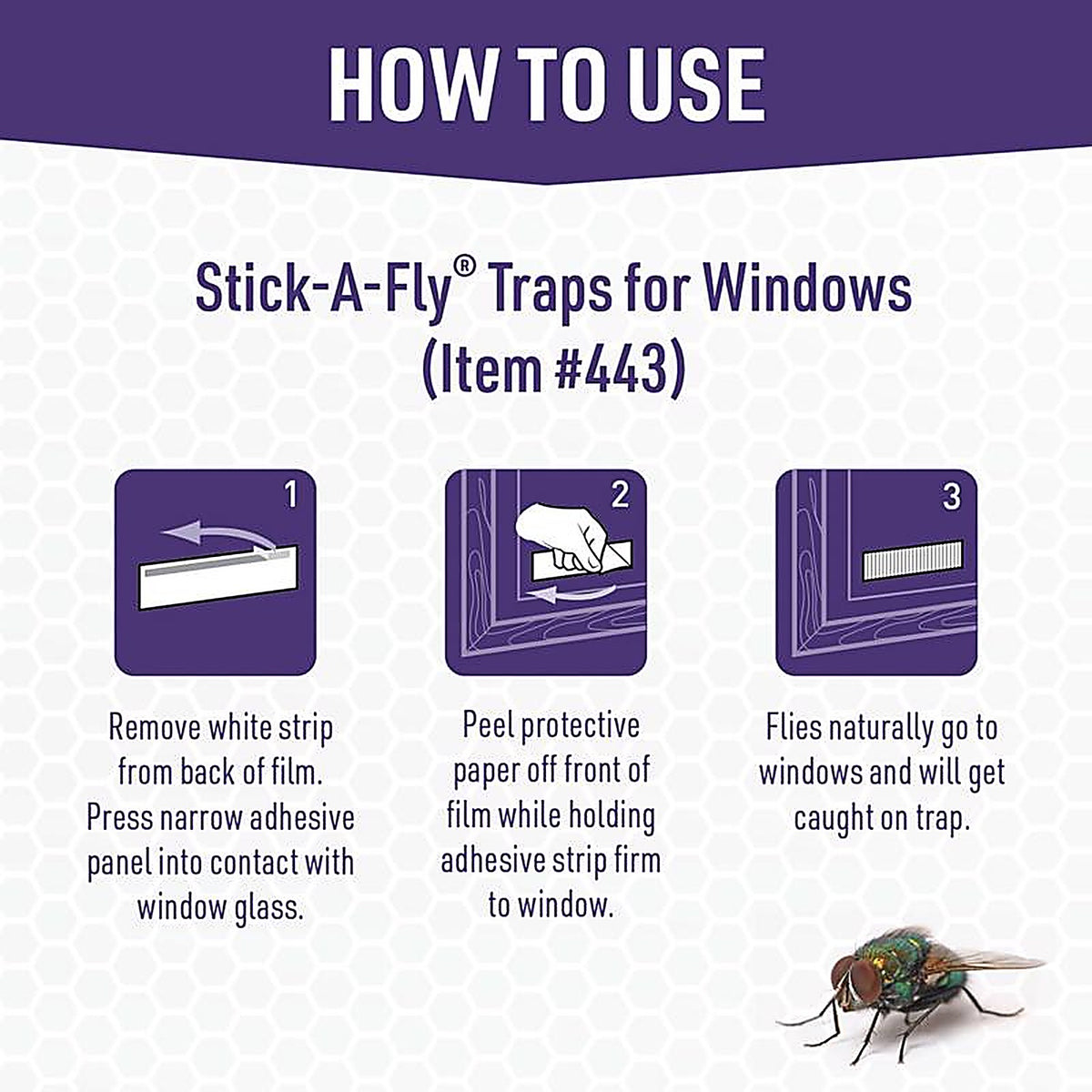 JT Eaton 443 Stick-A-Fly Fly Trap 5/Pack