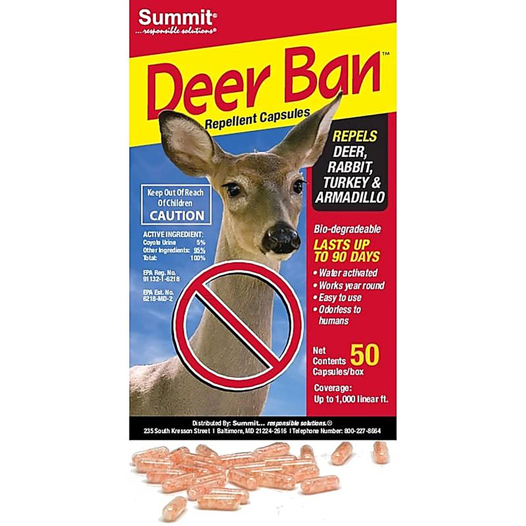 Summit - 2001 - Deer Ban Animal Repellent Capsule for Deer 50 CT