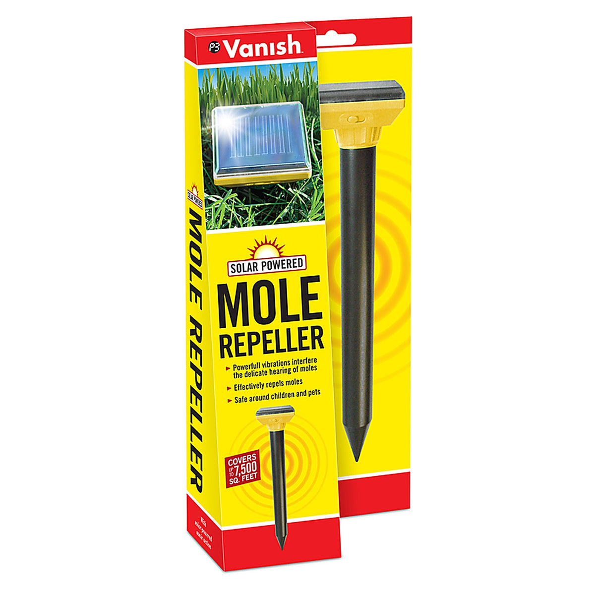 Vanish - P7970 - Solar-Powered Sonic Spike Repeller for Gophers and Moles