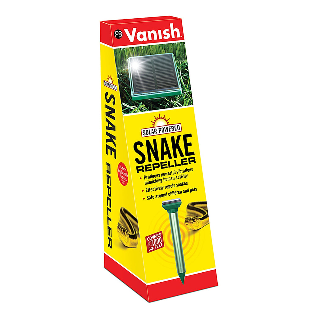 Vanish - P7845 - Solar-Powered Electronic Stake Repeller for Snakes