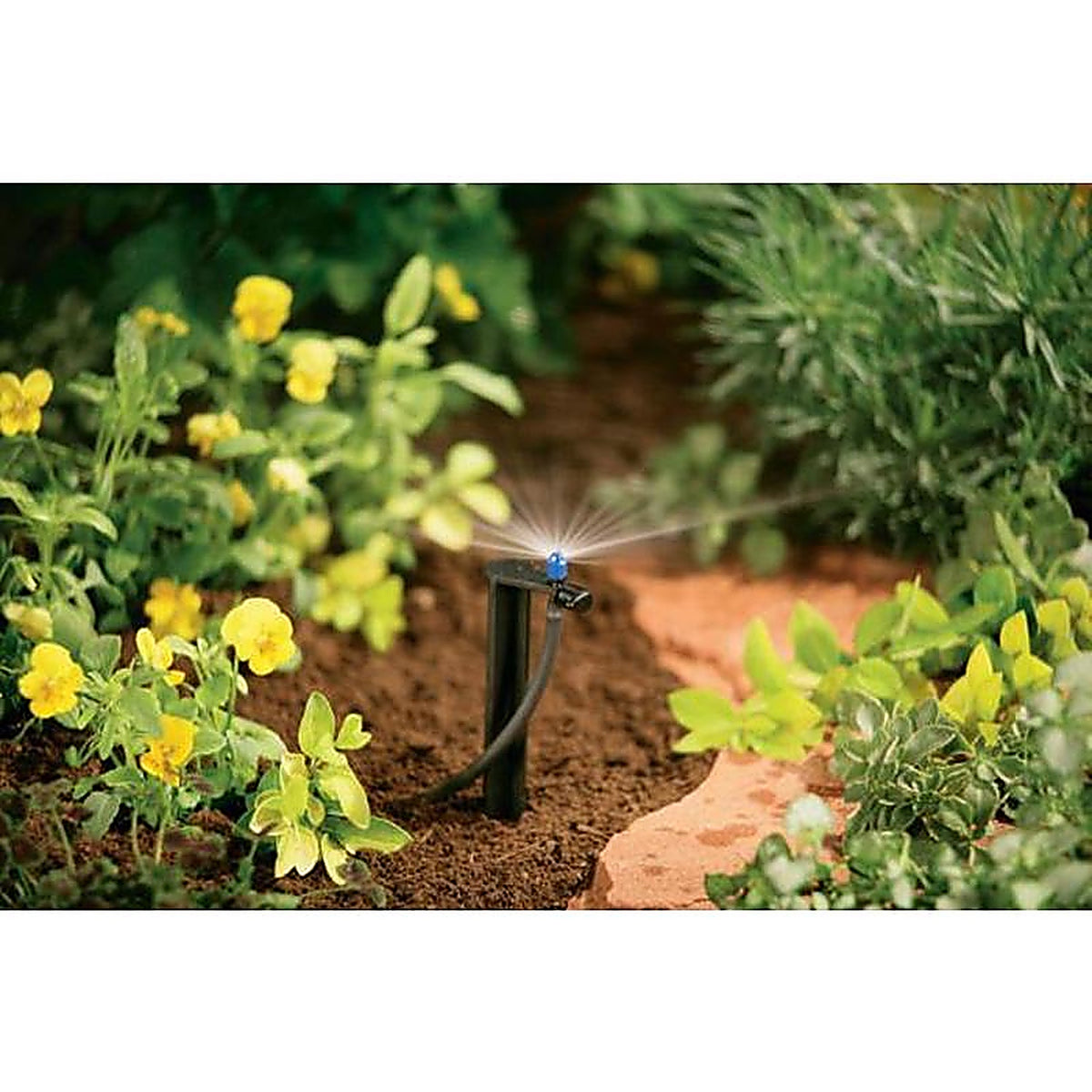 Orbit 67137W Half-Circle Drip Irrigation Micro Sprinkler on Stake 29 gph