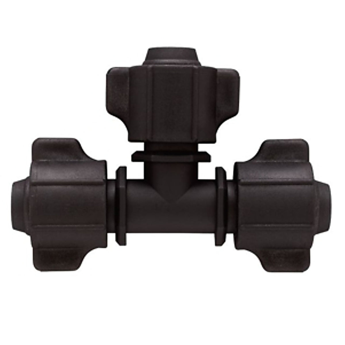 Orbit 67467 1/2 in. Push-fit Drip Irrigation Tee 1 pk