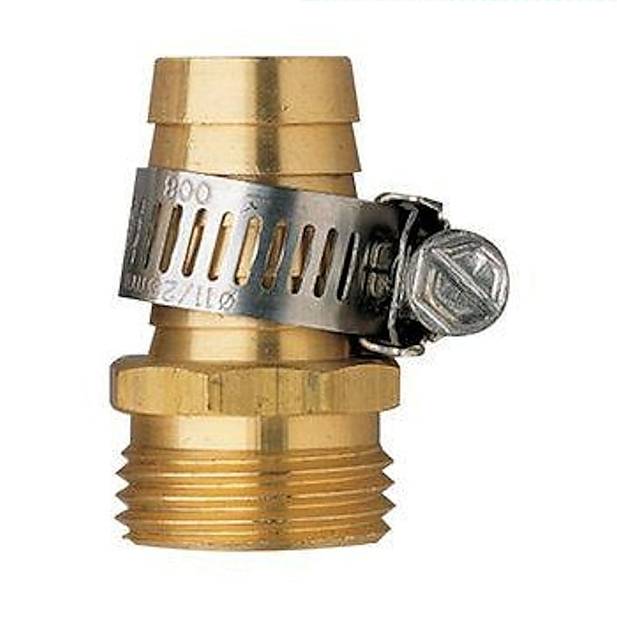 Orbit - 58113N - 5/8 In. Brass/Stainless Steel Non-Threaded Male Hose Mender