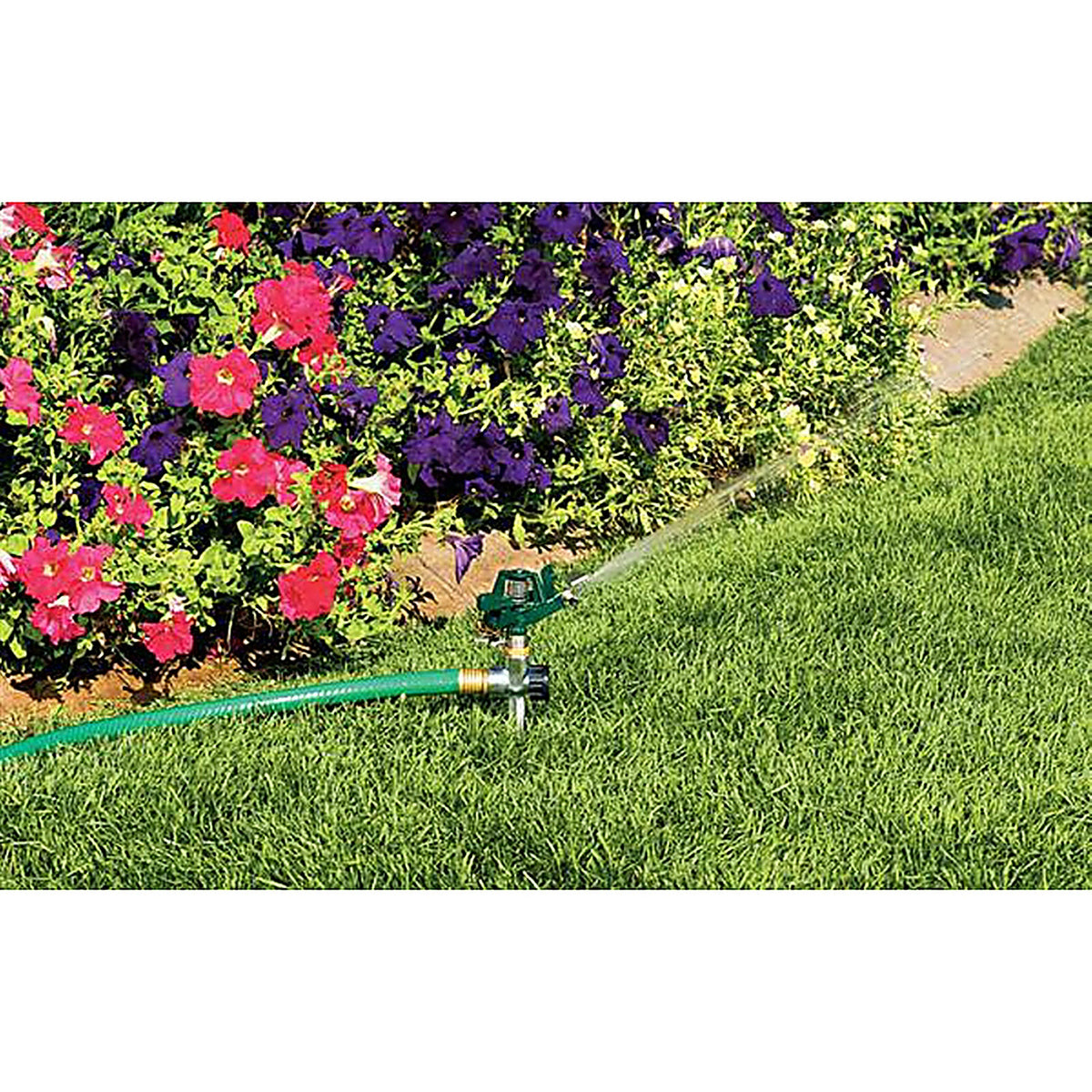 Orbit - 58019N - Spike Base Impact Sprinkler 5670 Sq Ft 1 Pack