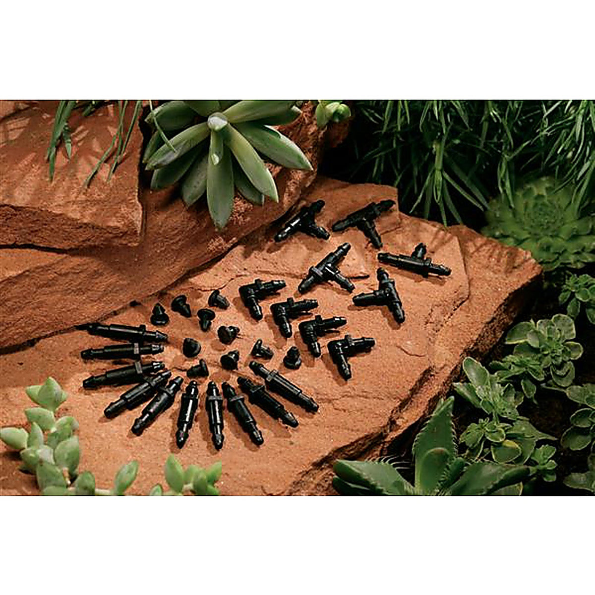 Orbit 67431 Barbed 1/4 in. Drip Irrigation Valve Connector 30/Pack