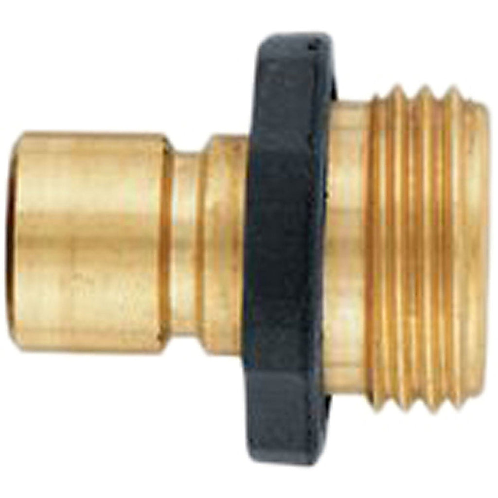 Orbit - 58119N - Brass Threaded Double Male Quick Connector Coupling