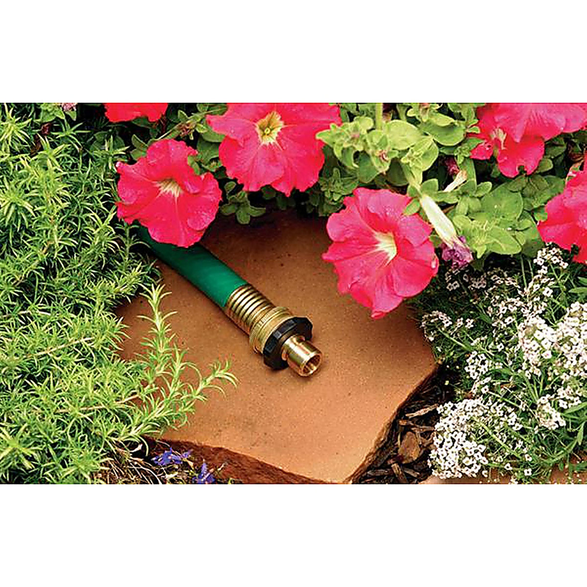 Orbit - 58119N - Brass Threaded Double Male Quick Connector Coupling