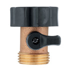 Orbit - 58270N - Brass Threaded Female/Male Shut-Off Coupling