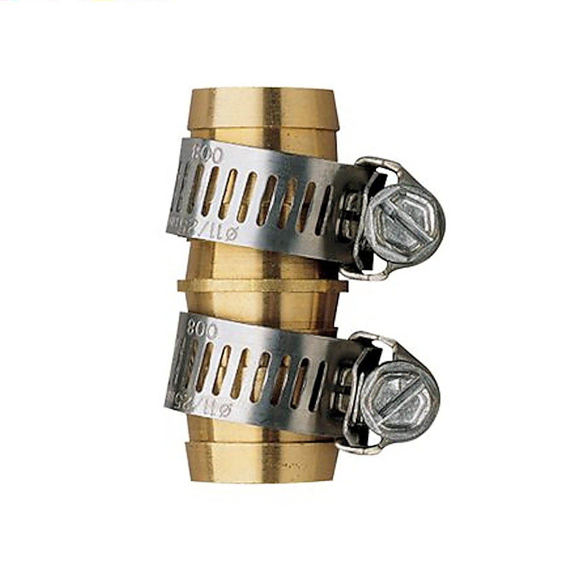 Orbit - 58115N - 5/8 In. Brass/Stainless Steel Non-Threaded Double Male Hose Mender
