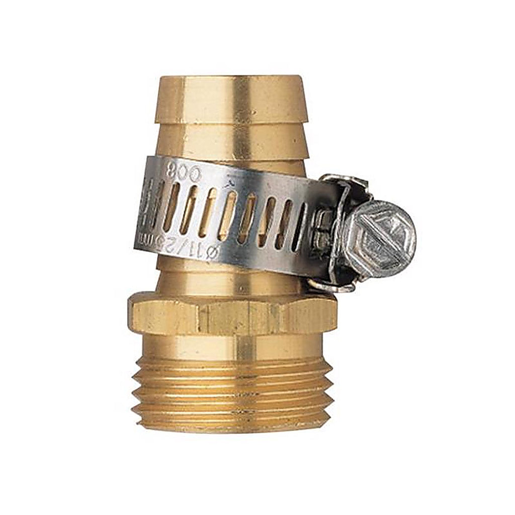 Orbit - 58141N - 3/4 In. Brass/Stainless Steel Threaded Male Hose Mender