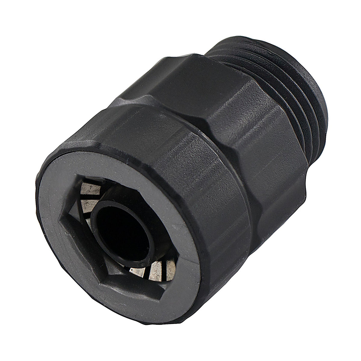 Orbit 56975 Push-Fit 5/8 in. Plastic Threaded Male Hose Mender