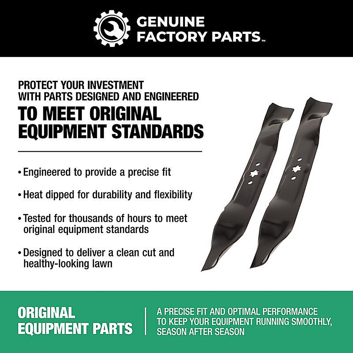 MTD 490-100-M084 21 in. Mulching Mower Blade For Walk-Behind Mowers 1 pk