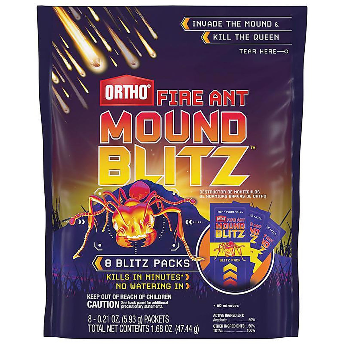 Ortho - 283105 - Fire Ant Mound Blitz Fire Ant Killer 8 Pack