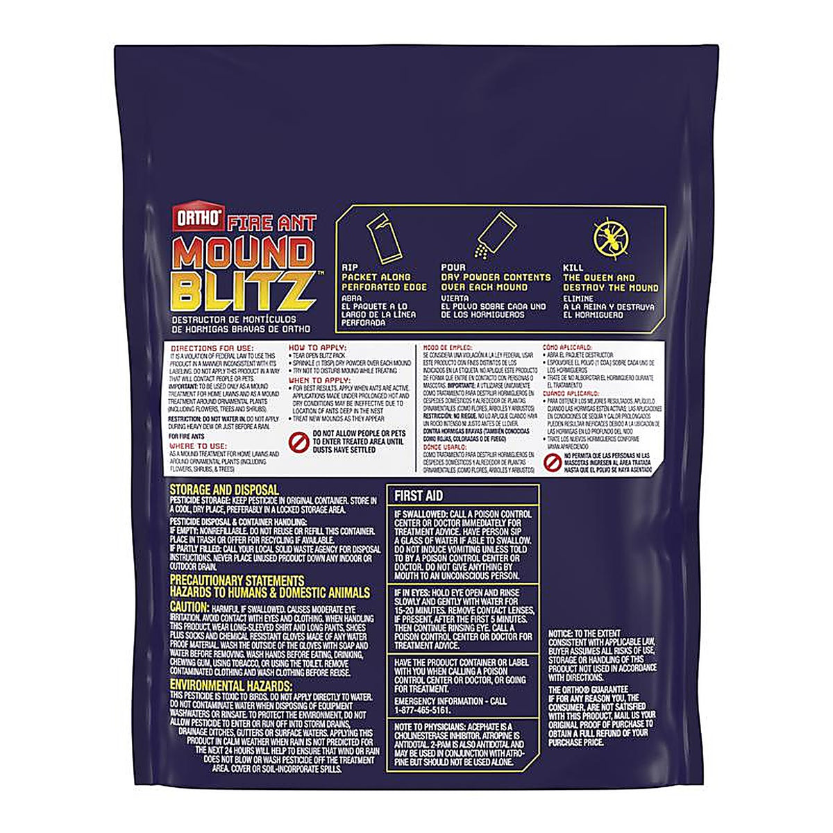 Ortho - 283105 - Fire Ant Mound Blitz Fire Ant Killer 8 Pack