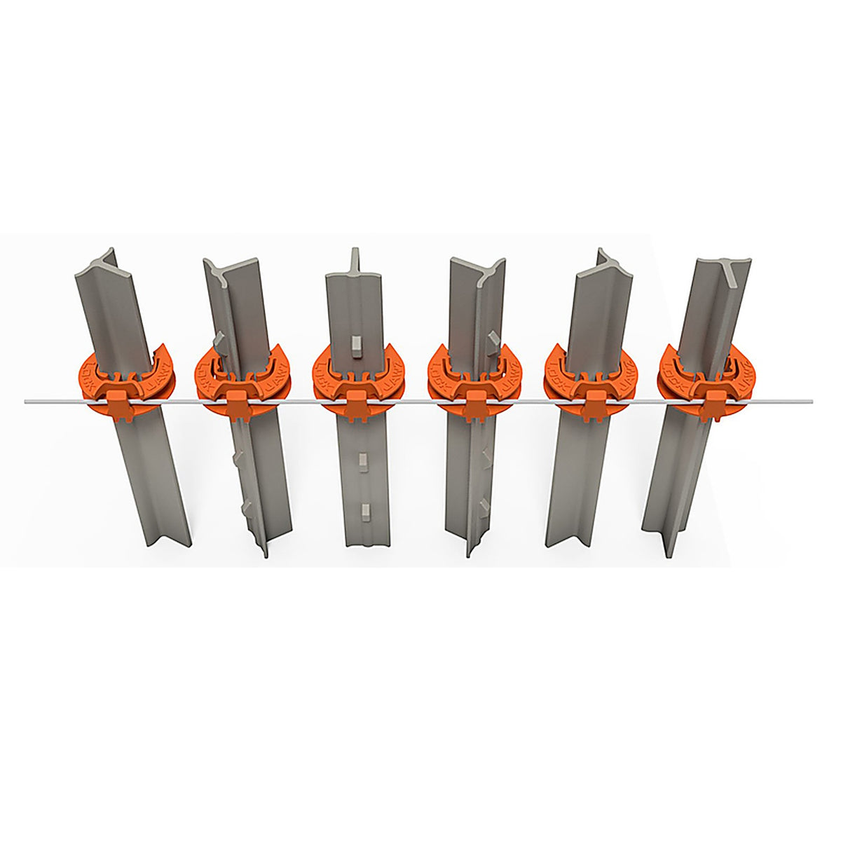 Dare - T-360 ORANGE - LockJawz T-Post Fence Insulator Orange