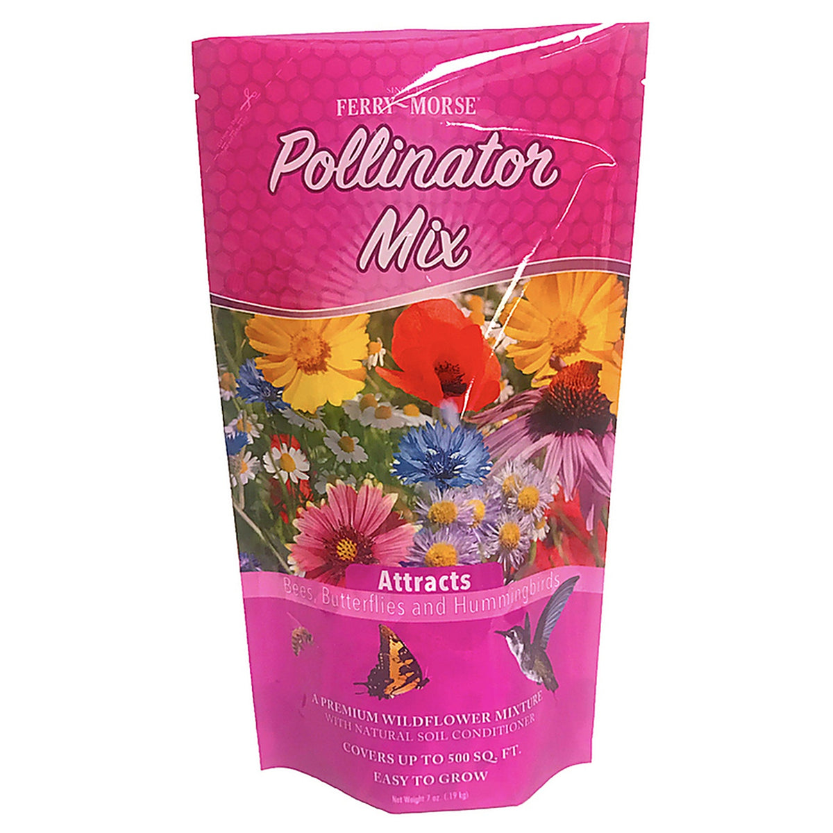 Ferry-Morse - WFPOL18 - Pollinator Wildflower Mix Seeds 1 Pack