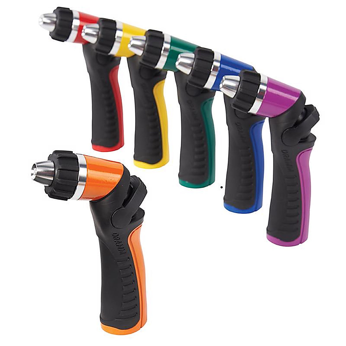 Dramm 10-14510 One Touch Twist Adjustable Adjustable Metal Hose Nozzle