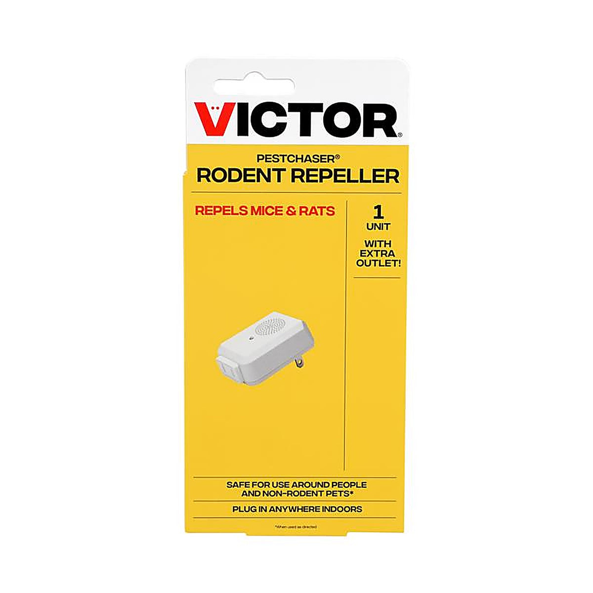 Victor - M751PS - Pestchaser Plug-In Electronic Pest Repeller for Rodents 1 Pack