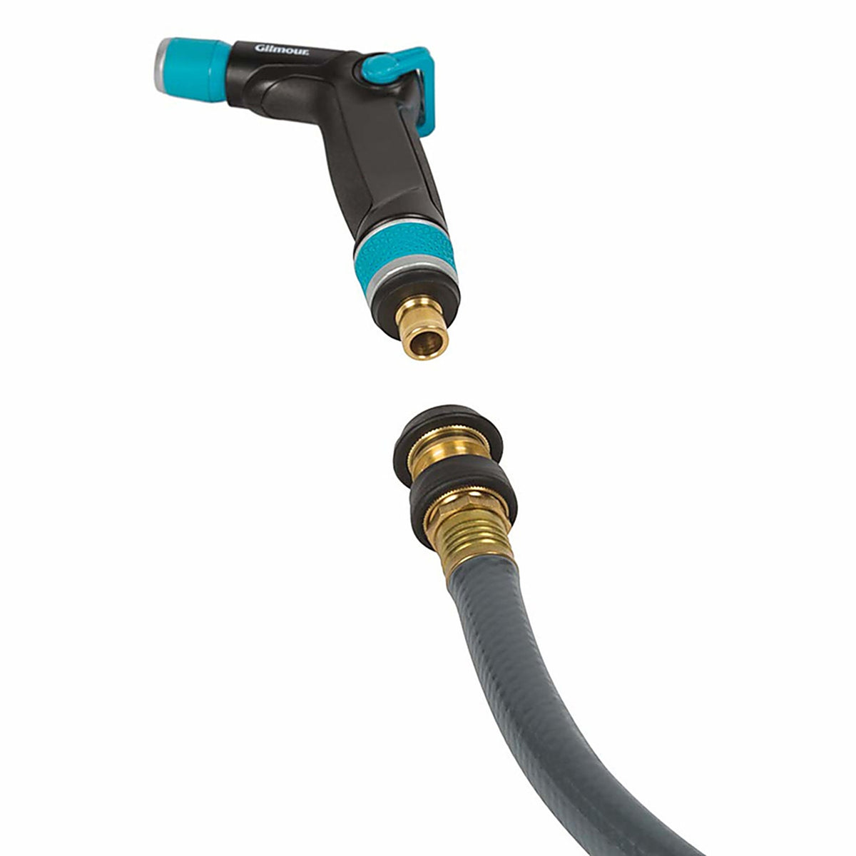 Gilmour 871514-1001 Heavy Duty Brass Threaded Male Quick Connector