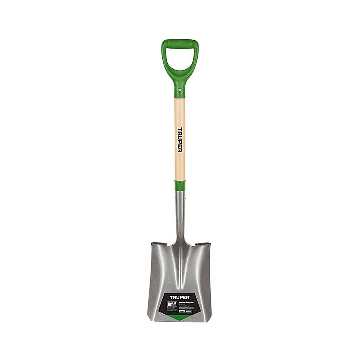 Truper PCY-E Tru-Tough Steel blade Wood Handle 9 in. W x 41 in. L Transfer Square Point Shovel