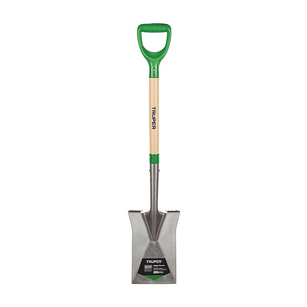 Truper PES-E Tru-Tough Steel blade Wood Handle 7 in. W x 41 in. L Garden Spade