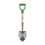 Truper TR-BY-P Tru-Tough Steel blade Wood Handle 5.75 in. W x 27 in. L Utility Round Point Shovel