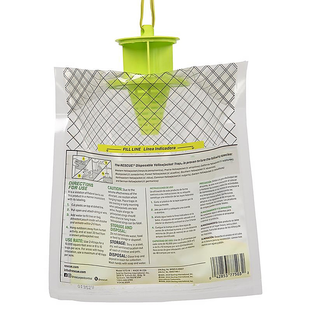 Rescue! - YJTD-DB12-W - Rescue! Yellow Jacket Trap 1 Pack