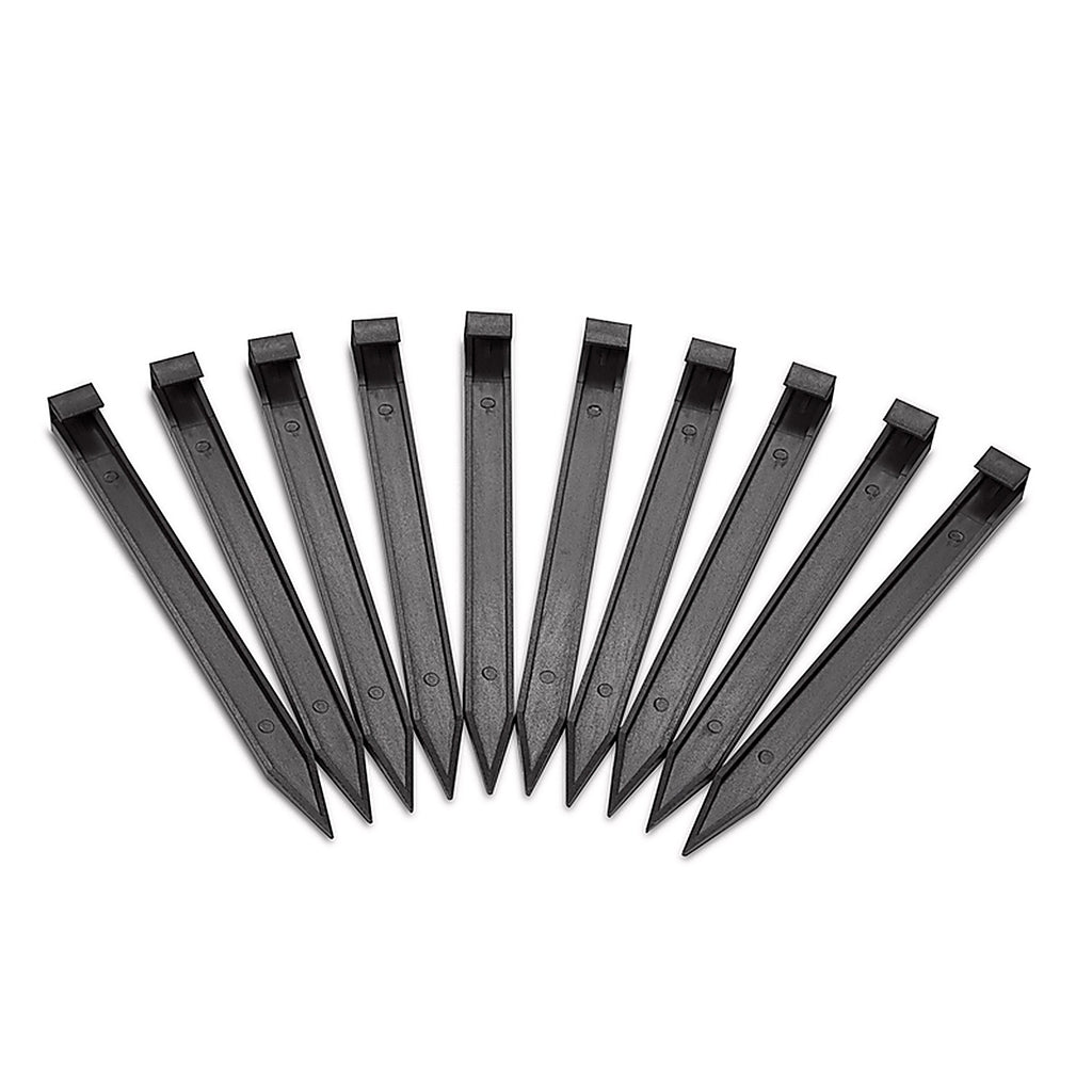 Easy Track 1940-10 EasyFlex 10 in. L X 0.8 in. H Plastic Black Anchoring Spike