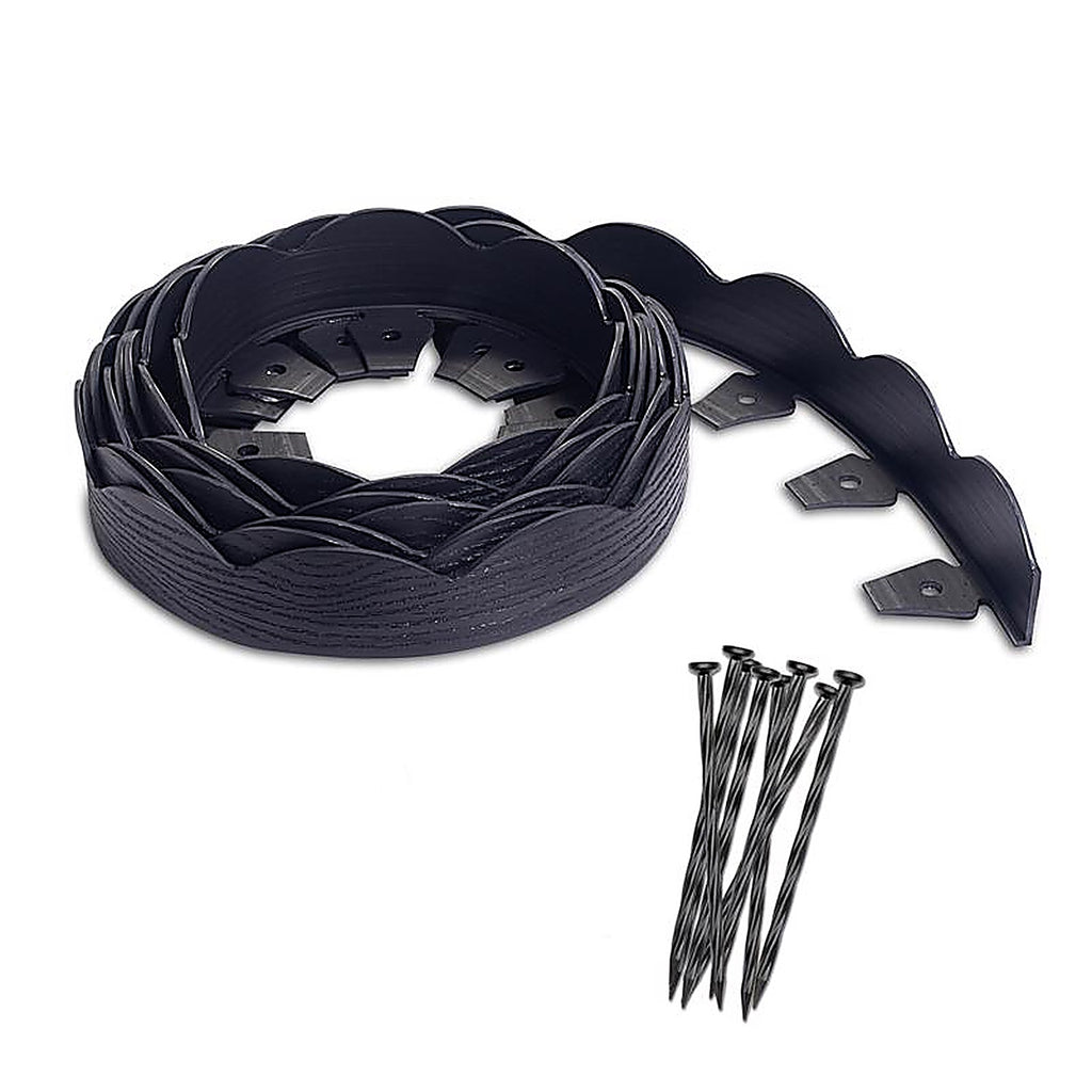Dimex - 3210E-20-3 - Easyflex 20 Ft. L Plastic Black Landscape Edging Kit