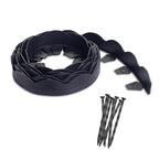 Dimex - 3210E-20-3 - Easyflex 20 Ft. L Plastic Black Landscape Edging Kit