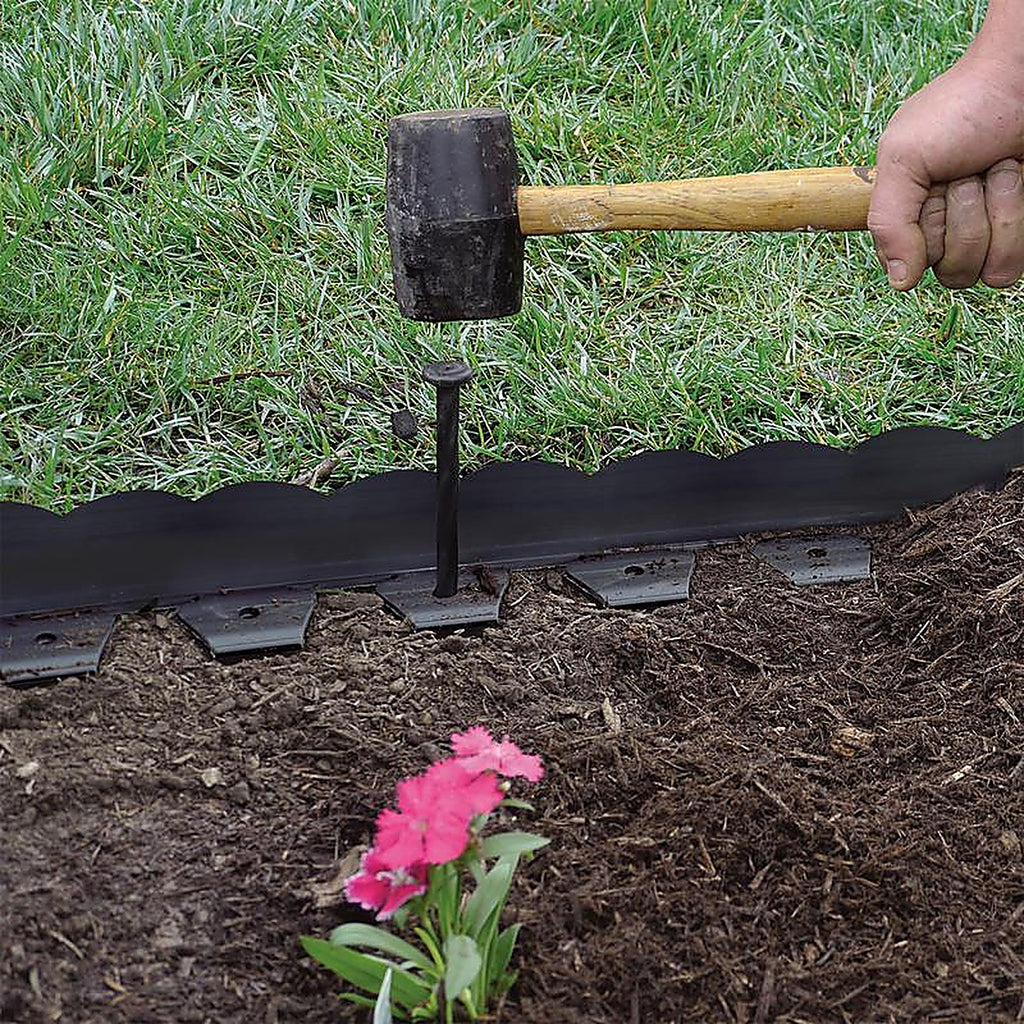 Dimex - 3210E-20-3 - Easyflex 20 Ft. L Plastic Black Landscape Edging Kit