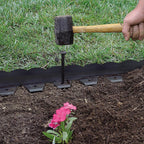 Dimex - 3210E-20-3 - Easyflex 20 Ft. L Plastic Black Landscape Edging Kit