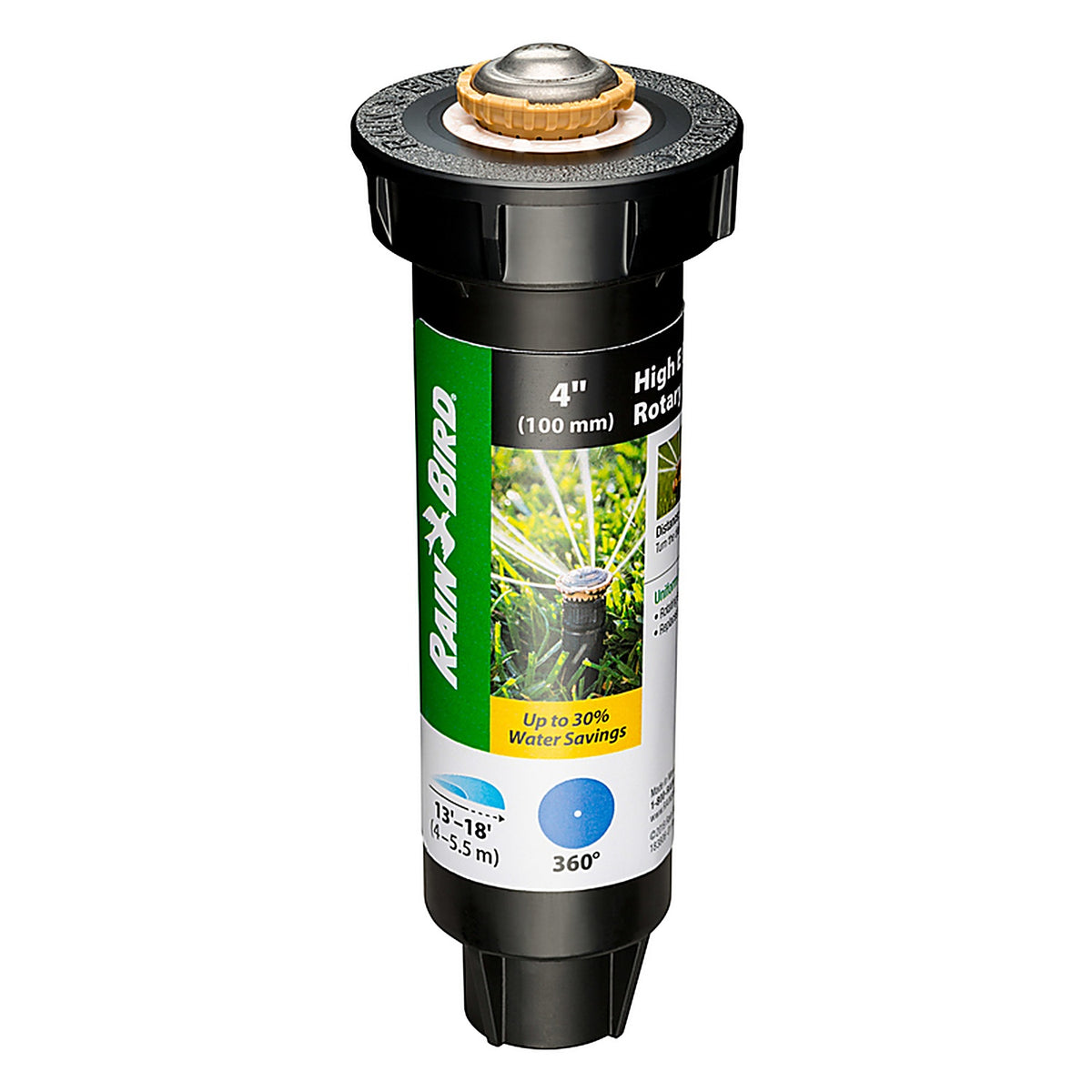 Rain Bird - 12SAFPRO - 4 In. H Full-Circle Rotor Pop-Up Sprinkler