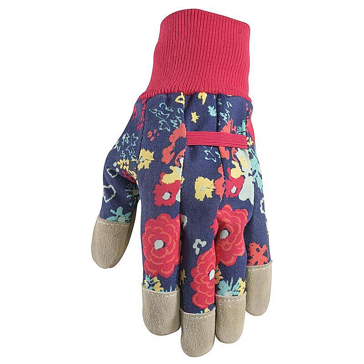 Wells Lamont 4180M Womens Liberty Print Gardening Gloves Multicolored Medium