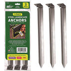 Master Mark 43303 10 in. H Steel Silver Stake Kit